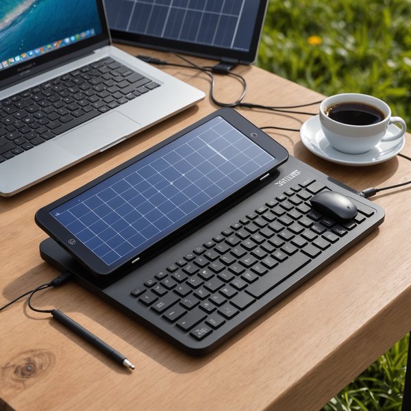 Quels sont les avantages des claviers sans fil avec recharge solaire pour une utilisation prolongée ?